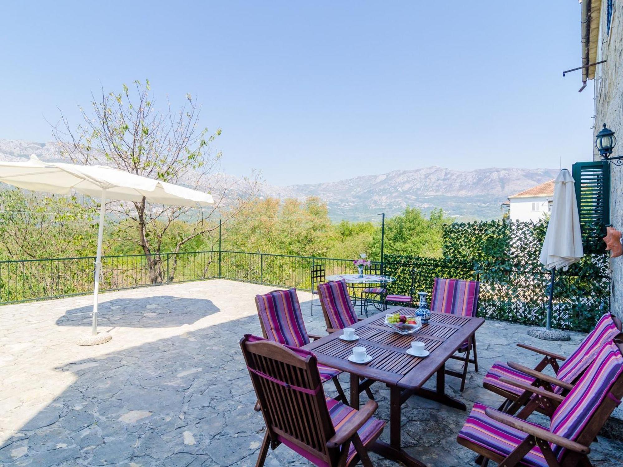 Stone House "Dimato" - Four Bedroom Holiday Home With Terrace Gruda Exterior foto